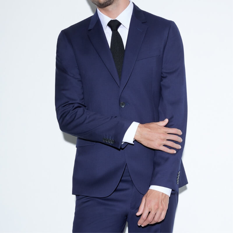 Navy Wool Suit
